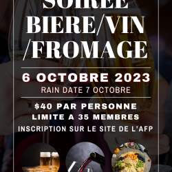 Soirée Vin/Biere/Fromage